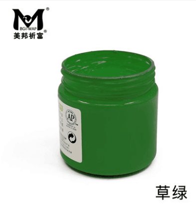 美邦AP06-568水粉颜料-草绿/100ml