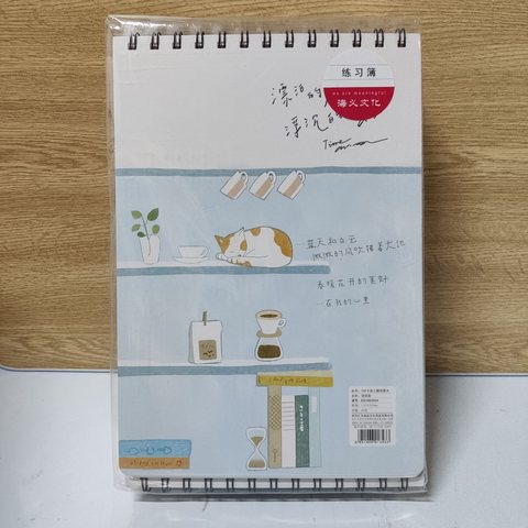 海义18K卡面上翻线圈本-48页-单行本