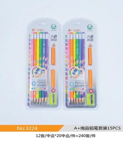 小鱼儿3224铅笔-12支