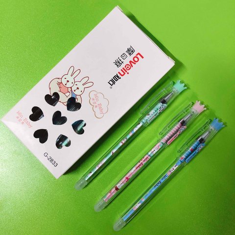 知心G-2833中性笔-黑0.5摩囧擦