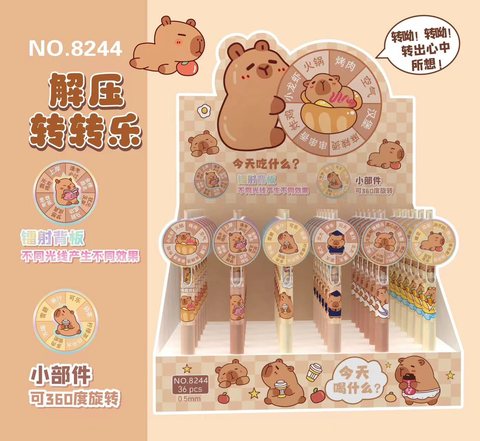 星传8244按动中性笔-解压转转乐