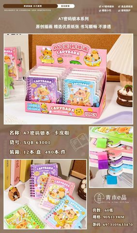 青木e品A7密码锁本-60页/XQB-6300系列