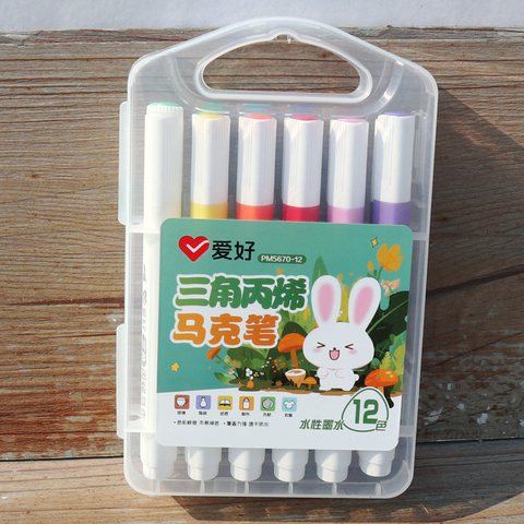 S■爱好PM5670-12丙烯马克笔-三角