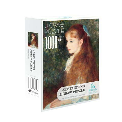 纸居良品ZJ61034拼图-康达维斯小姐的画像/1000片