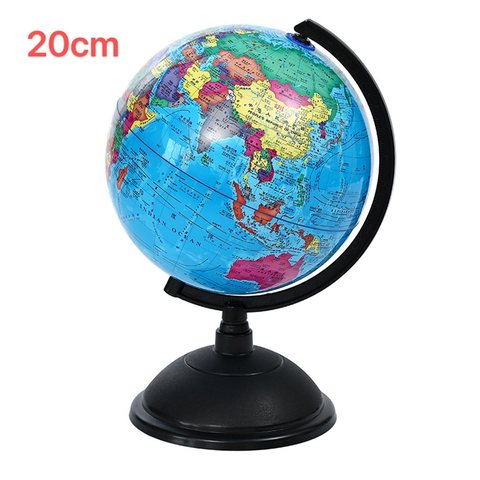 星达XD-3020地球仪-20cm/蓝色/黑色支架