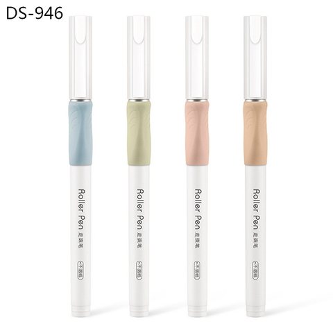点石DS-946走珠笔-黑0.5蓝握胶